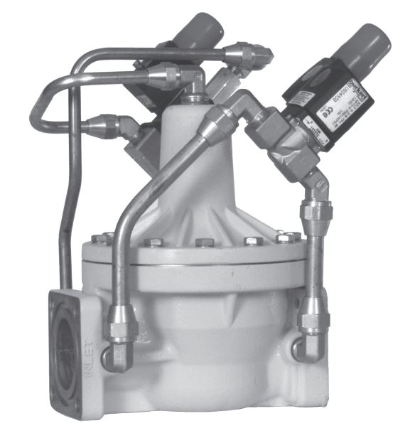 2 in. Block Valve, 2-Stage Closure, 24VDC